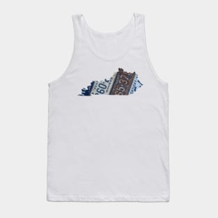 Vintage Kentucky License Plates Tank Top